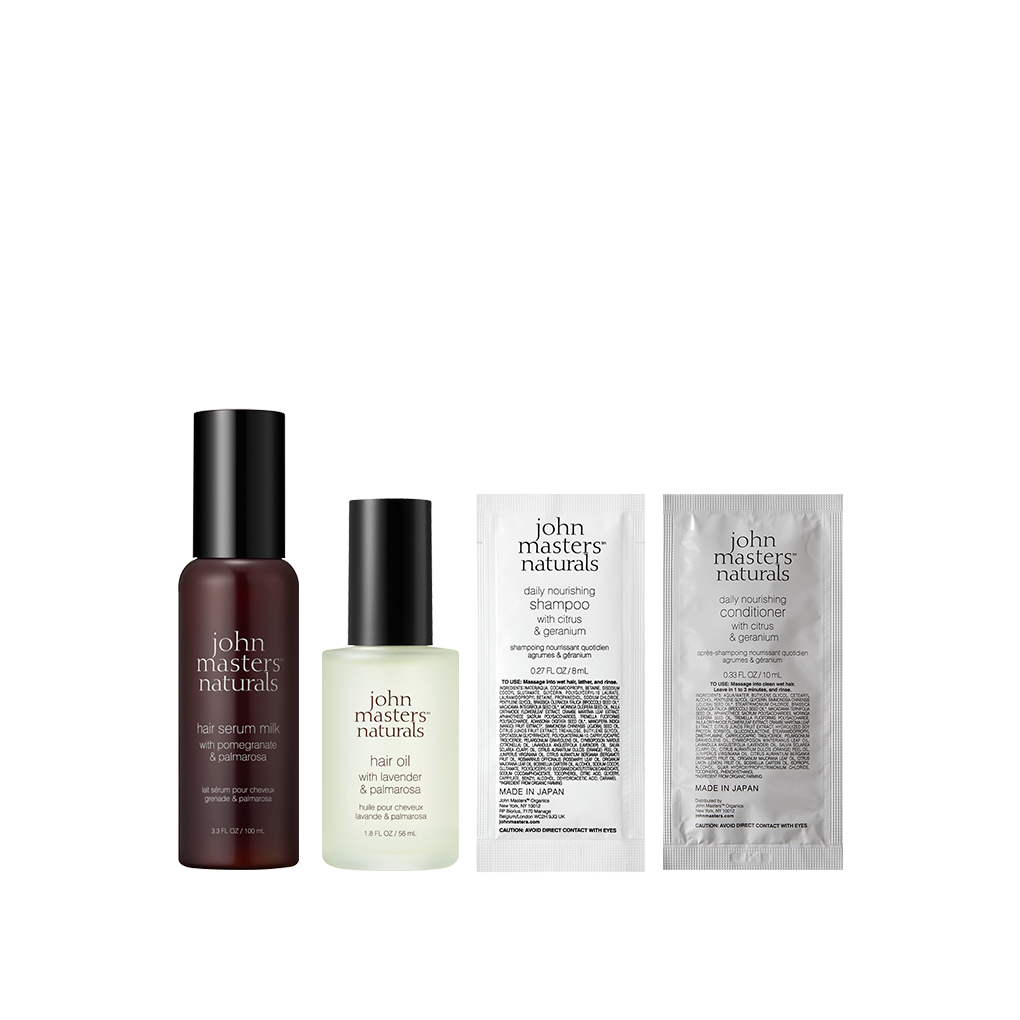 hair serum milk set (out bath L&Pヘアオイル)