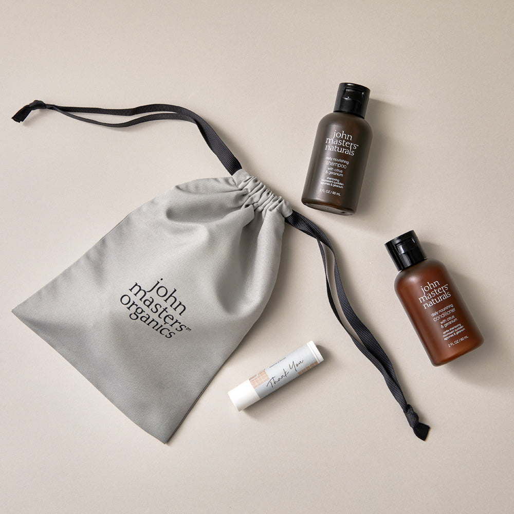 【WEB限定】THANK YOU リップ＆ヘアケアギフト（巾着）