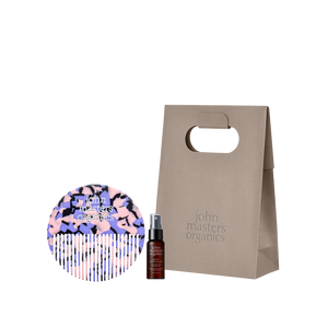 【WEB限定】hair comb set gift（purple flower）