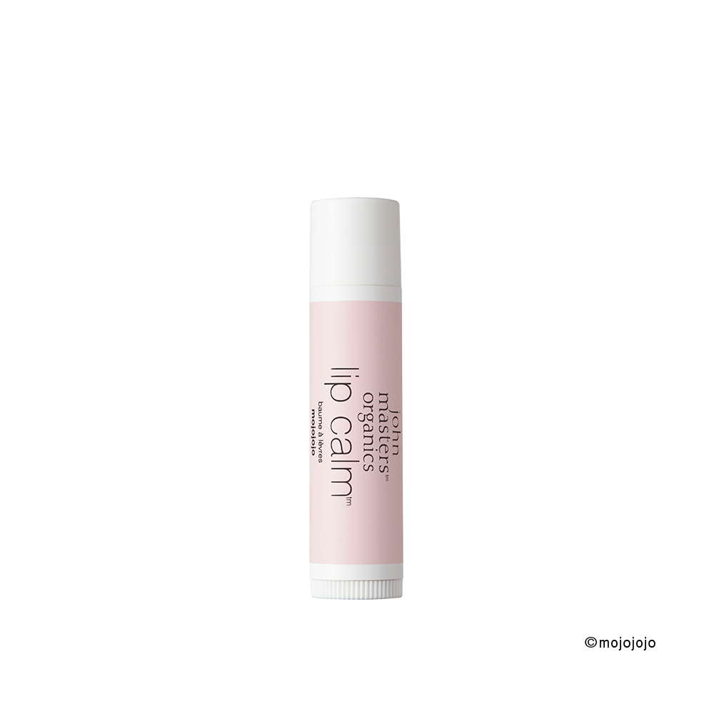 【WEB限定】mojojojo×john masters organics リップカームキーホルダー＋チャームポーチセット（PINK）