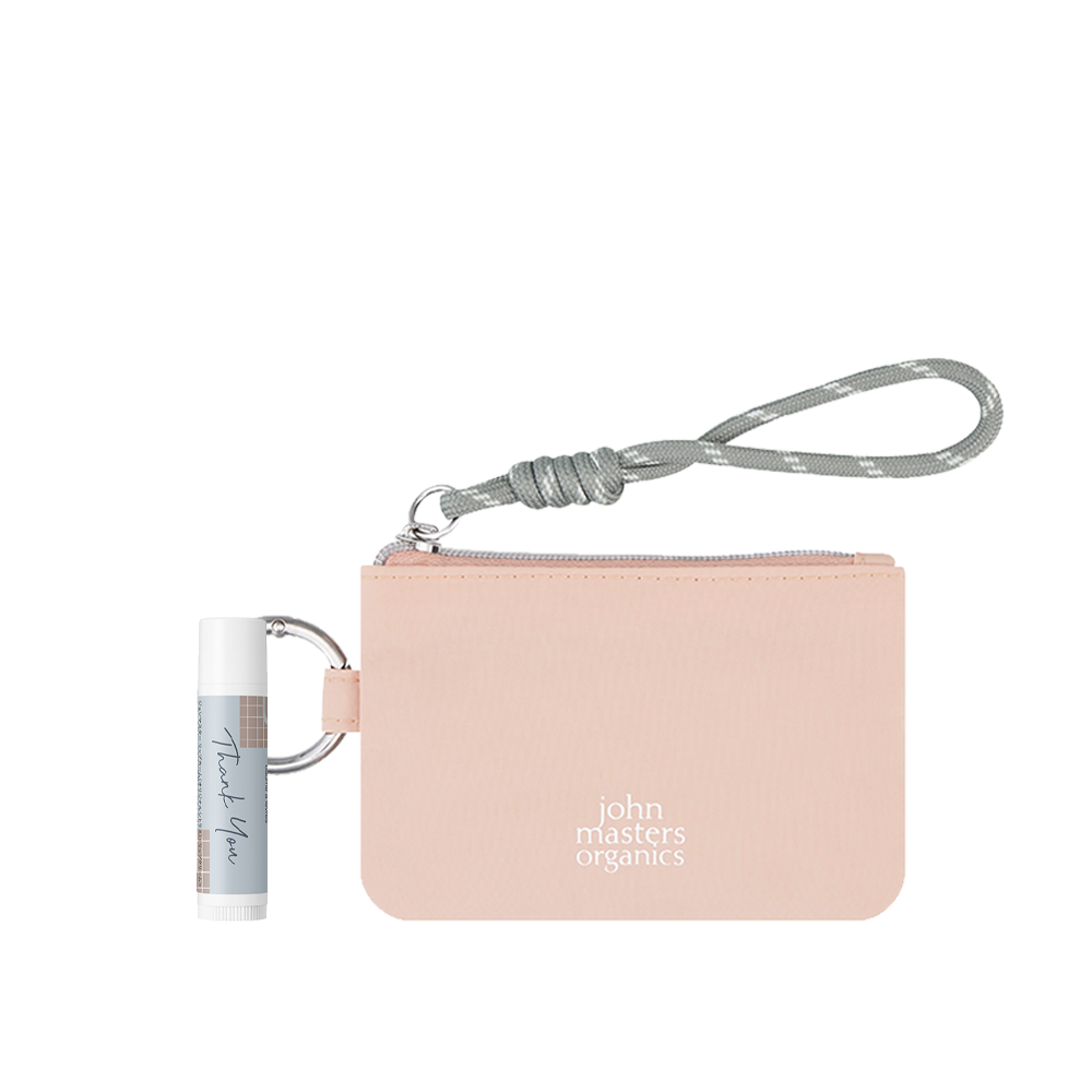 【WEB限定】Thank you リップ＆チャームポーチギフト（PINK）
